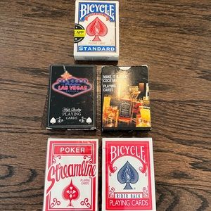 👗Playing card decks. 2 new unopened.